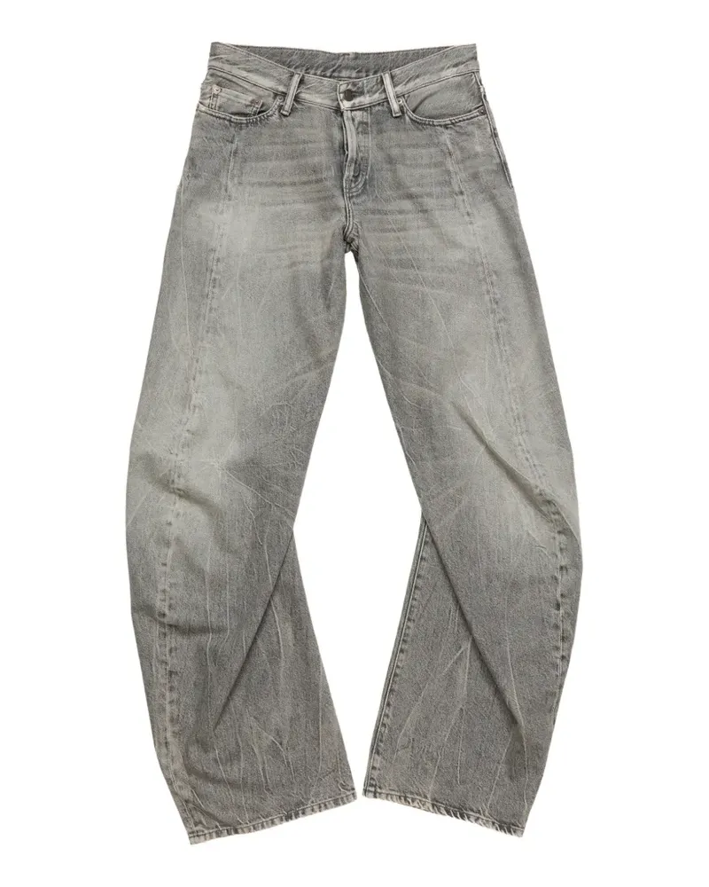 Acne Studios Jeans mit ausgewaschenem Effekt - Grau Grau