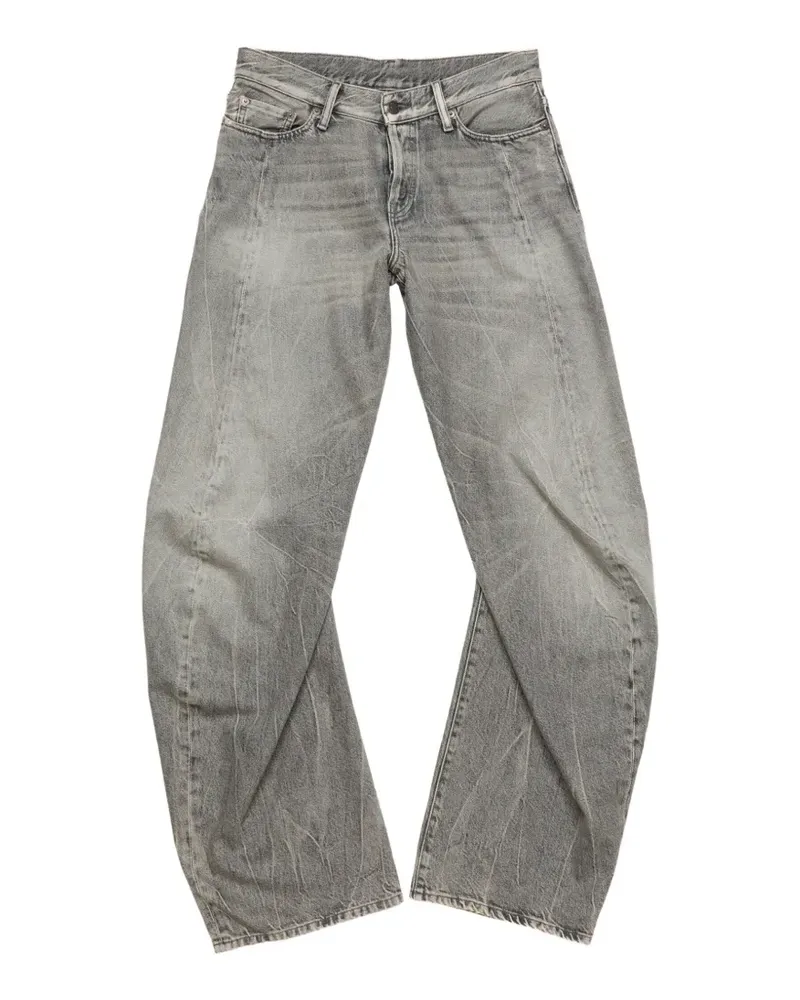 Acne Studios Jeans mit ausgewaschenem Effekt - Grau Grau