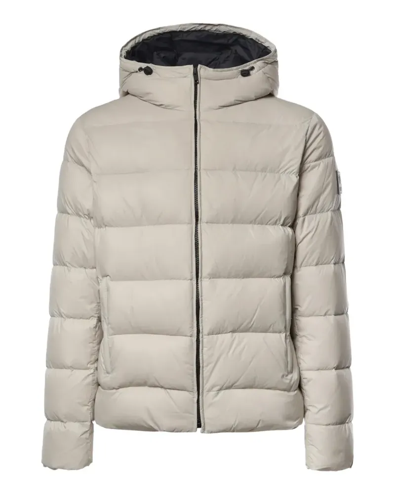 Fay quilted hooded padded jacket - Grau Grau