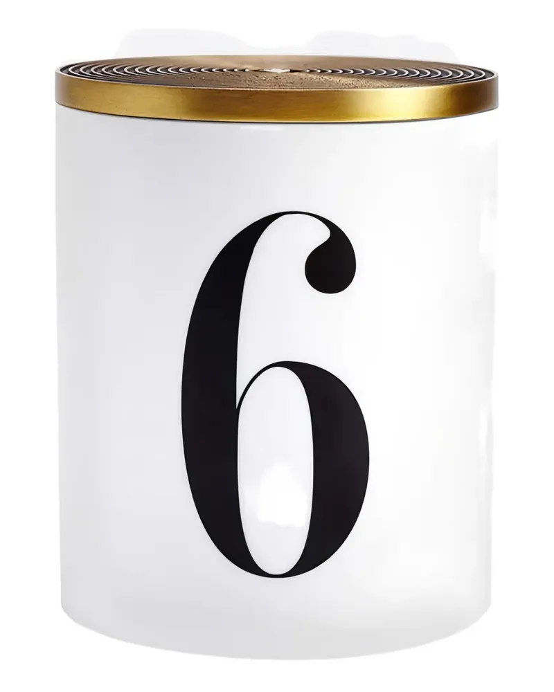 L’OBJET number-print candle - Weiß Weiß