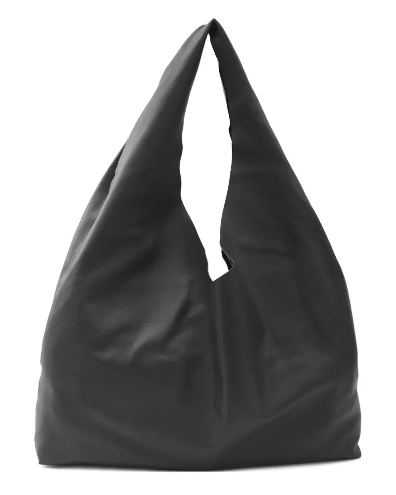 The Row Große New Bindle Schultertasche - Schwarz Schwarz
