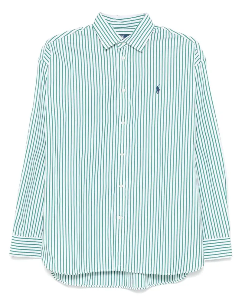 Ralph Lauren Gestreiftes Hemd - Grün Grün