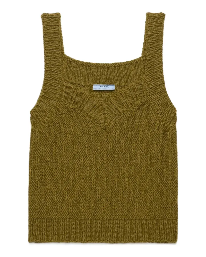 Prada wool and alpaca top - Grün Grün