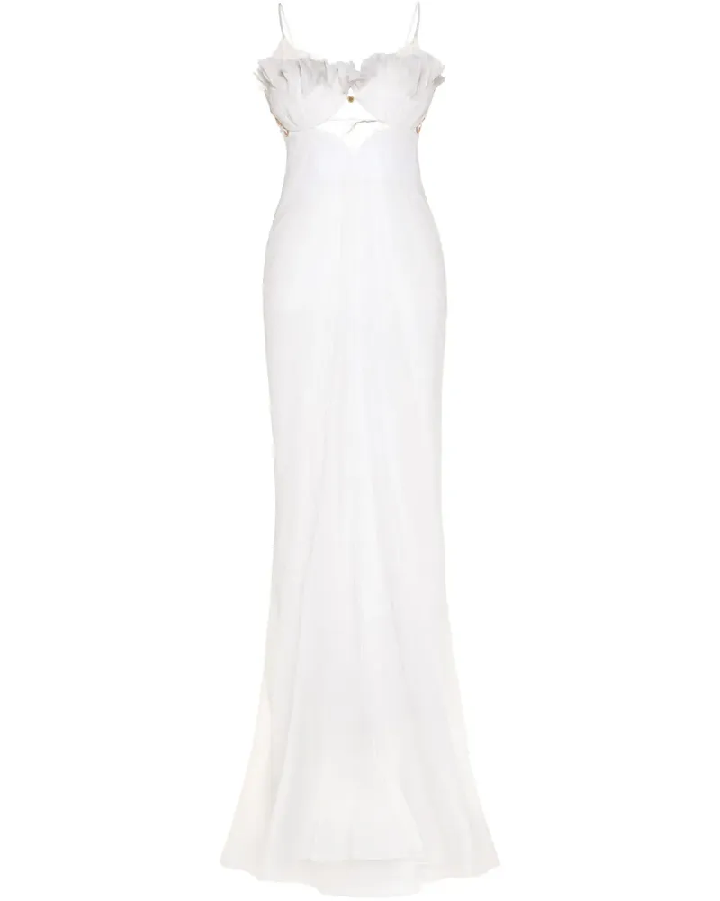 Maria Lucia Hohan Ariadne Maxikleid - Weiß Weiß