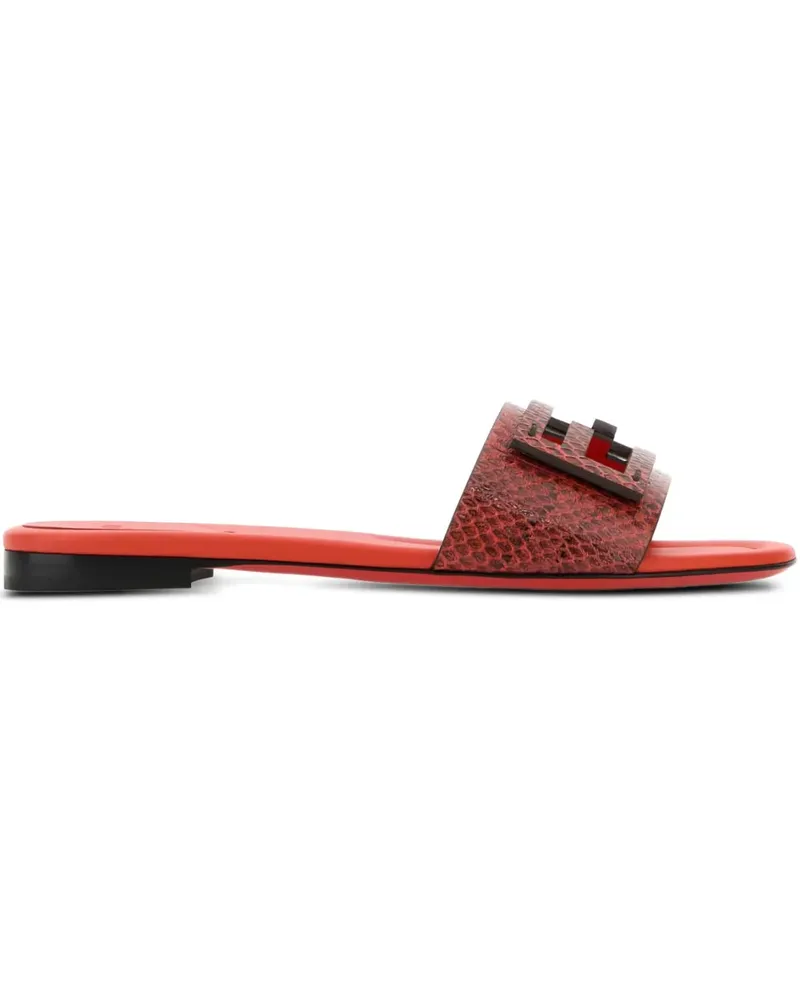 Fendi Baguette Sandalen - Rot Rot