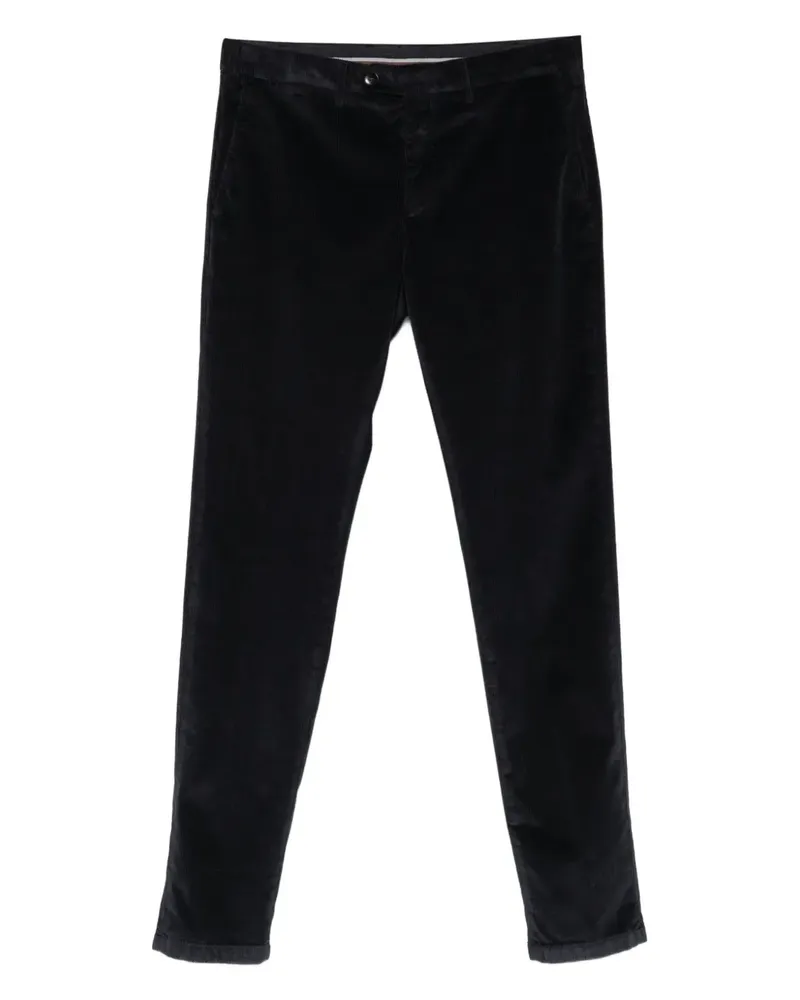 Canali Hose aus Cord - Schwarz Schwarz