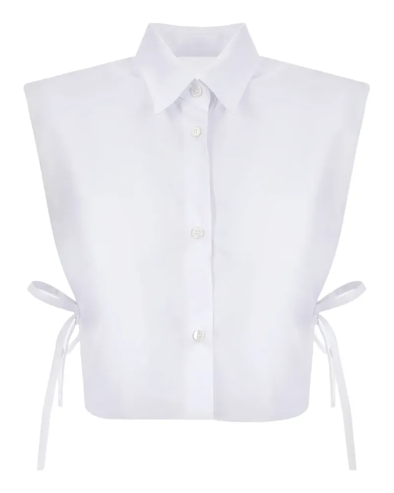 10 Corso Como Cropped-Top - Weiß Weiß
