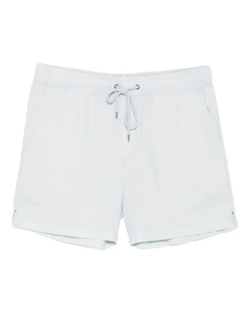 James Perse Shorts aus Leinen mit Kordelzug - Blau Blau