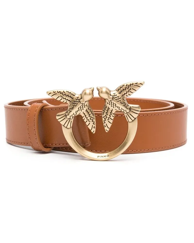 Pinko Love-Birds Gürtel - Braun Braun
