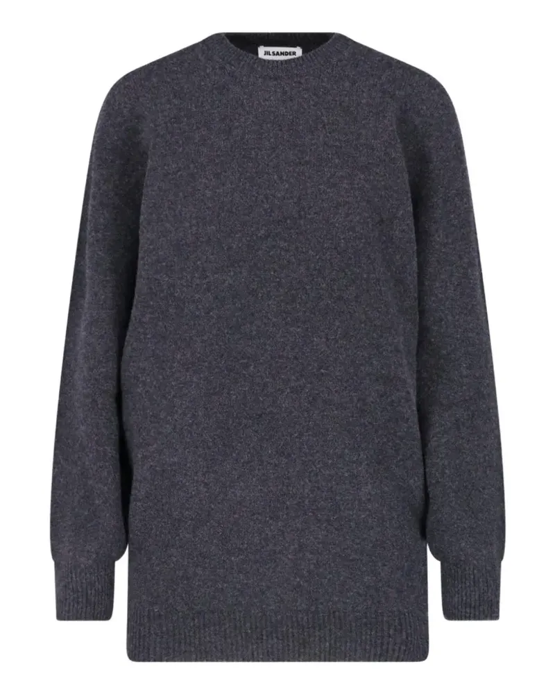 Jil Sander Pullover mit gerippten Details - Schwarz Schwarz