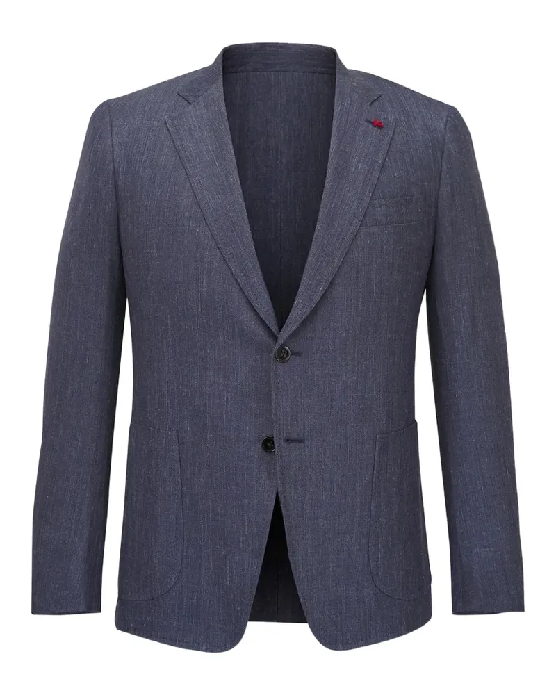 Isaia Meliertes Sakko - Blau Blau