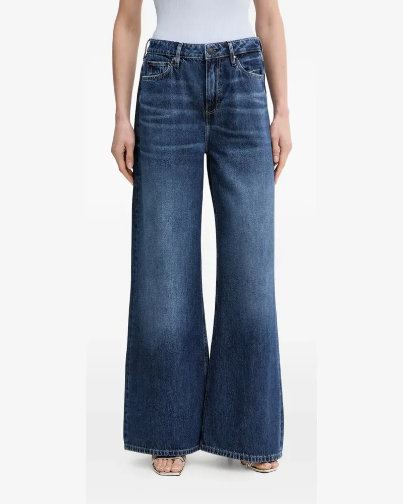 Guess Bellagio Jeans mit weitem Bein - Blau Blau