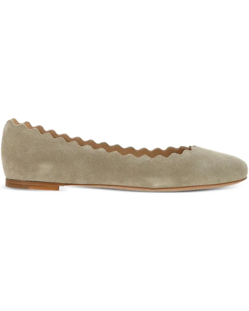 Chloé Lauren Ballerinas - Grün Grün