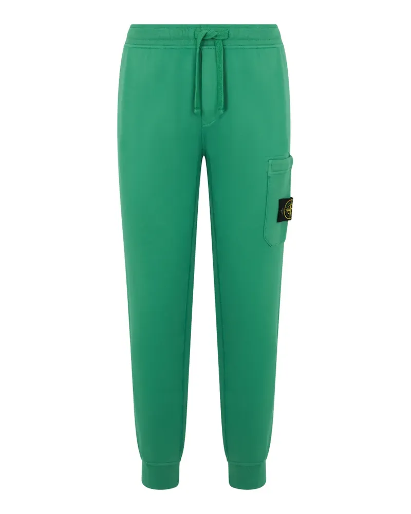 Stone Island logo-patch track pants - Grün Grün