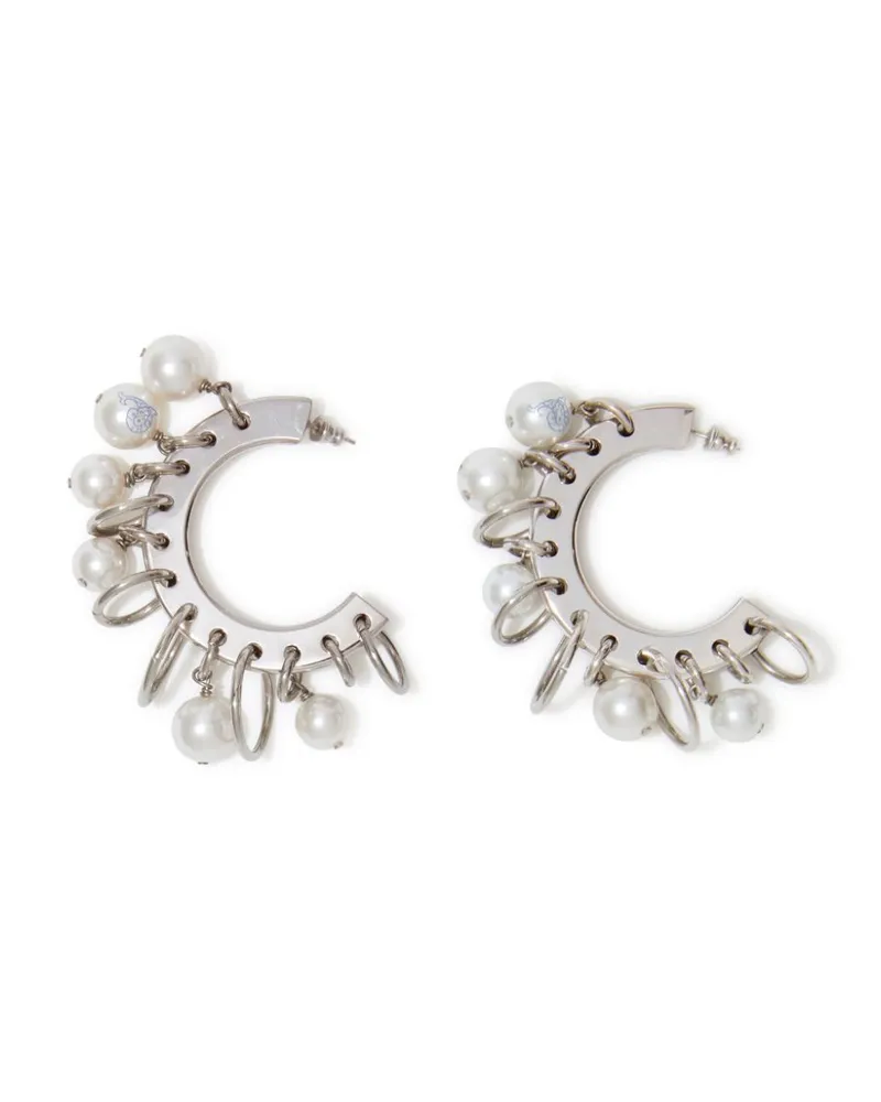 Emilio Pucci Creolen - Silber Silber