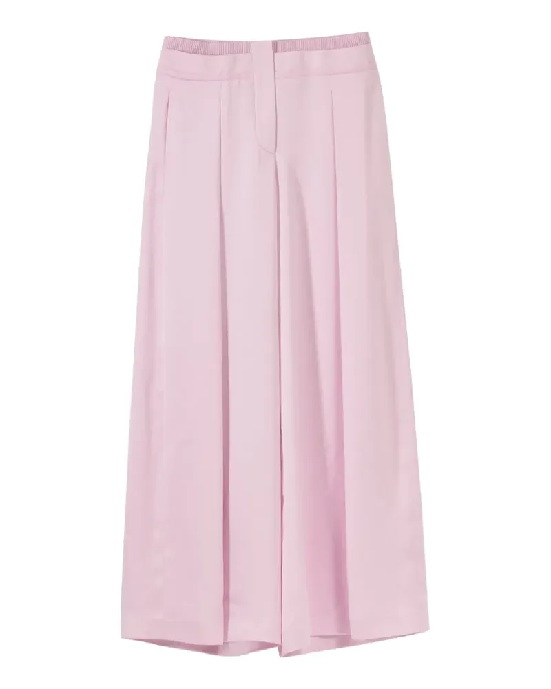 Genny Envers Palazzohose mit Falten - Rosa Rosa