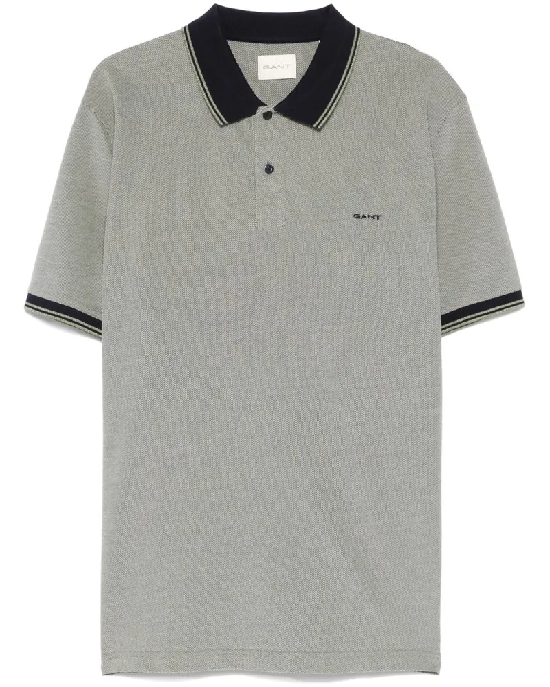 Gant Poloshirt aus Piqué GrüN
