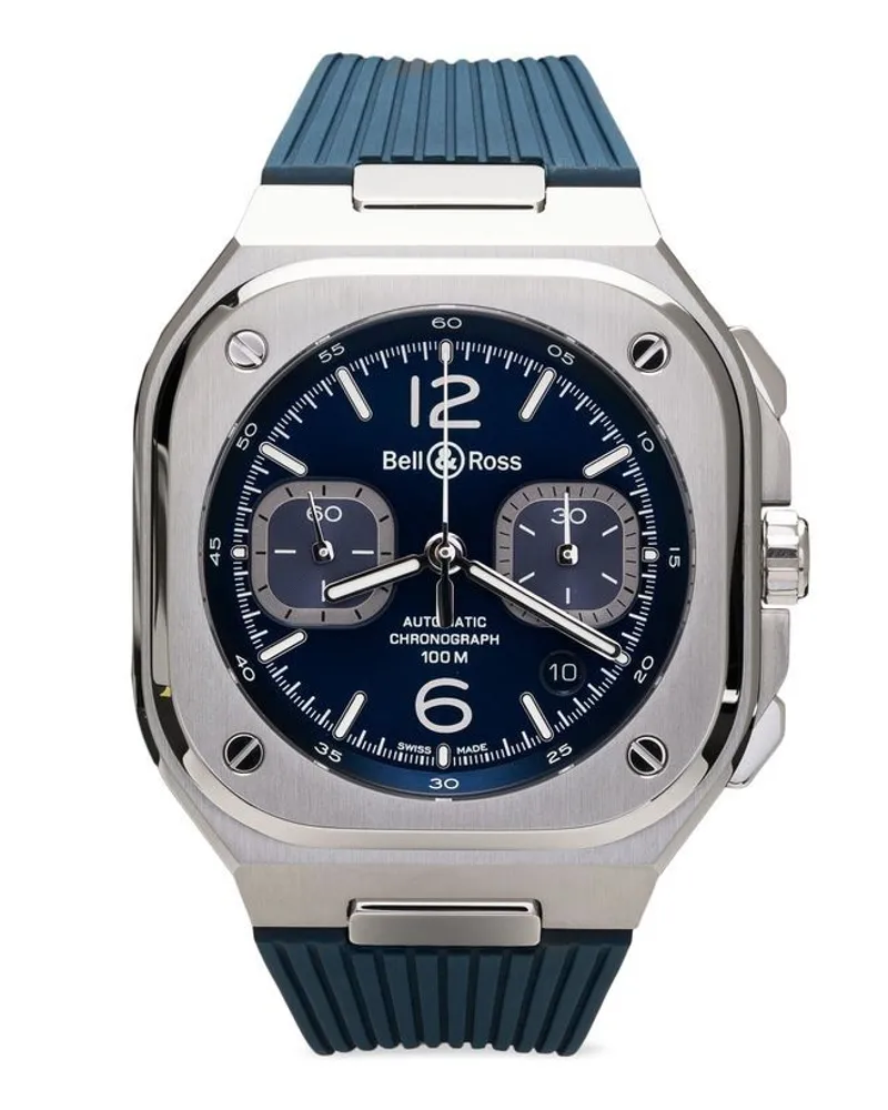 Bell & Ross BR-05 Chrono 42mm - Blau Blau