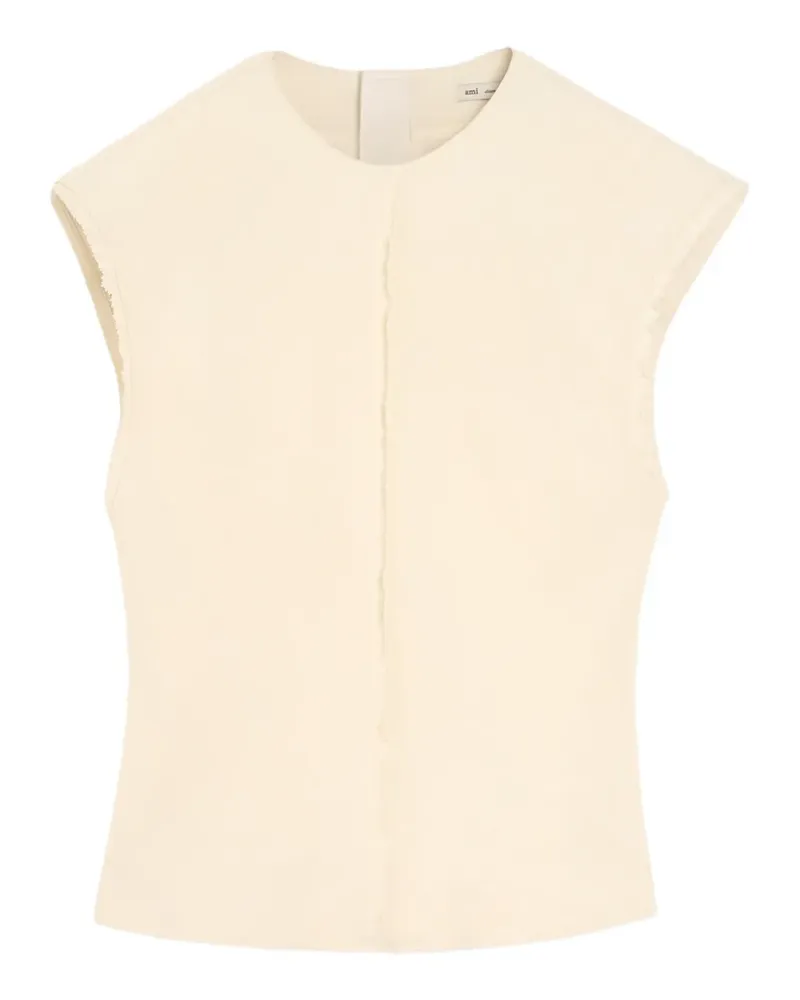 AMI Paris Ärmelloses Top - Nude Nude