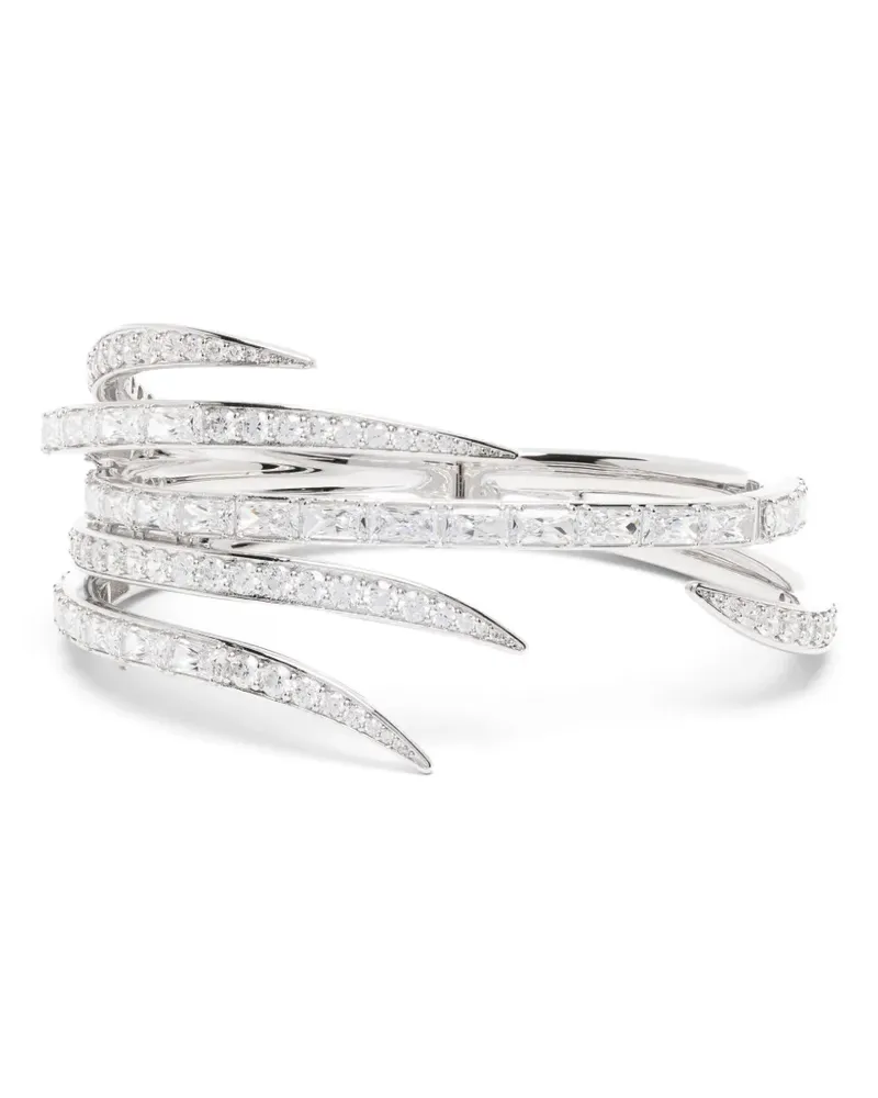 Swarovski Vienna Armreif mit Schliff - Silber Silber