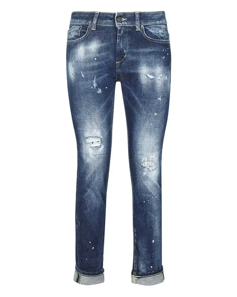 Dondup Jeans im Five-Pocket-Design - Blau Blau