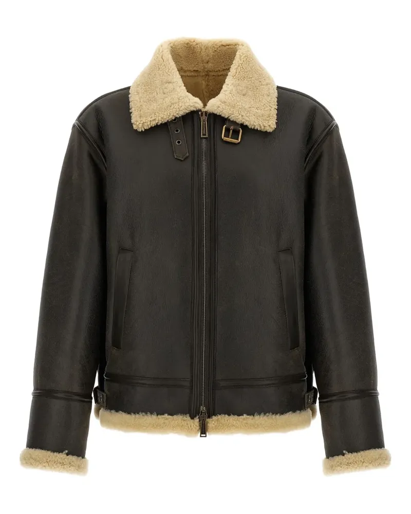 Dsquared2 Jacke mit Reißverschluss - Braun Braun
