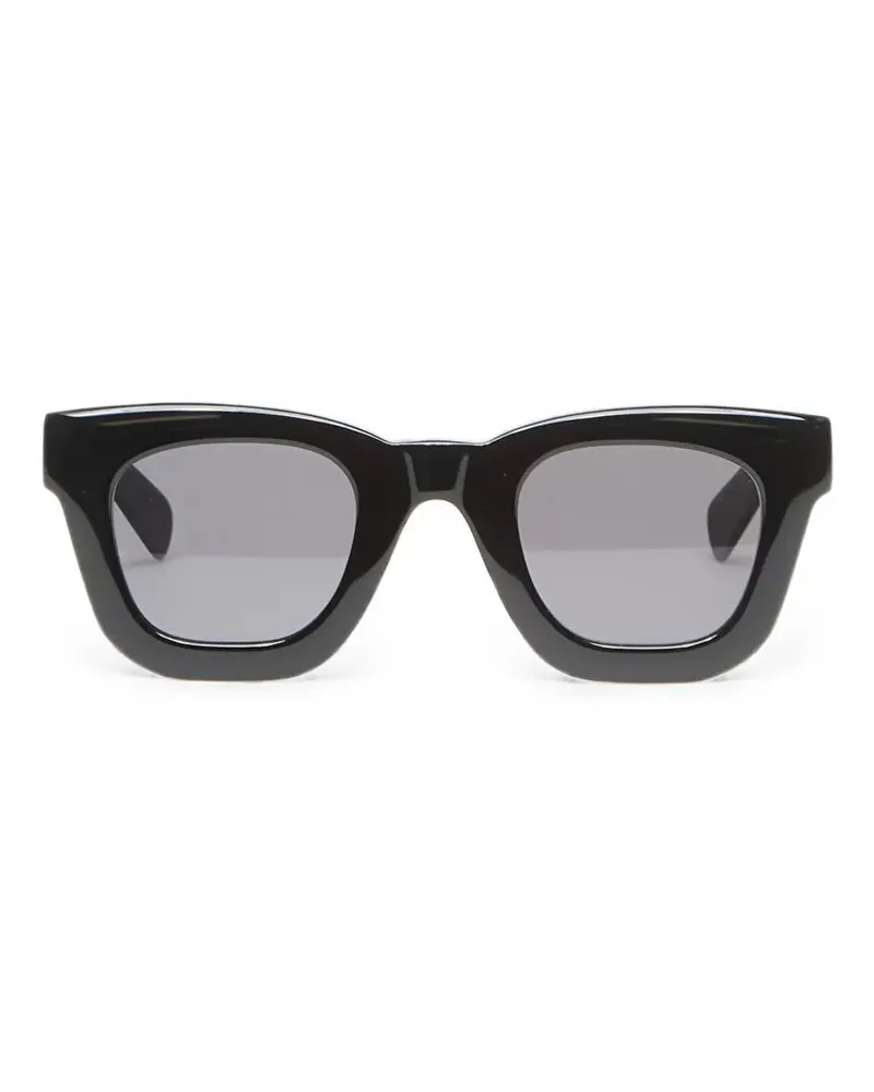 Brain Dead Elia Sonnenbrille mit eckigem Gestell - Schwarz Schwarz
