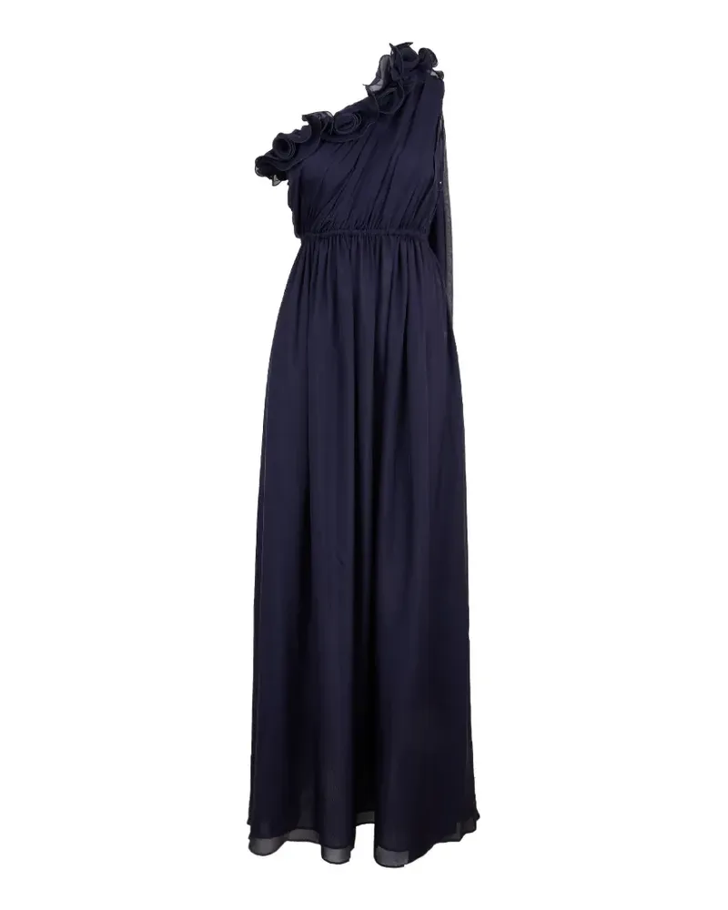 LEO LIN Jenni one-shoulder maxi dress - Blau Blau