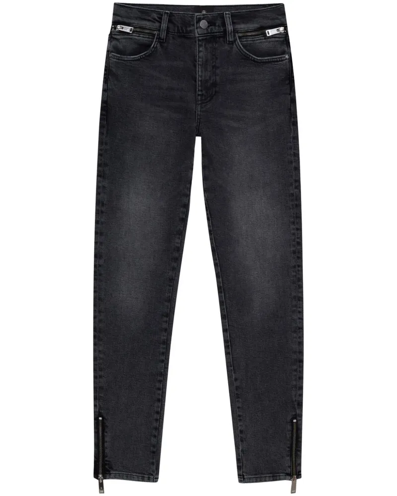 Anine Bing Jax Jeans - Grau Grau