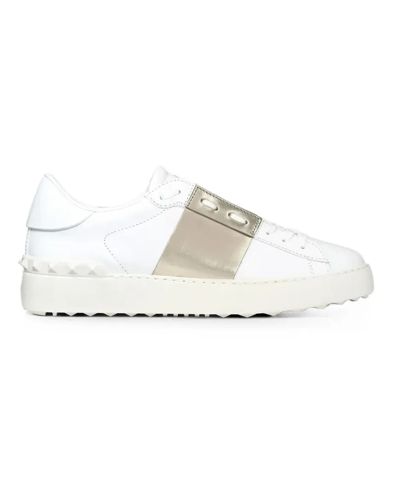Valentino Garavani Open leather sneakers - Weiß Weiß