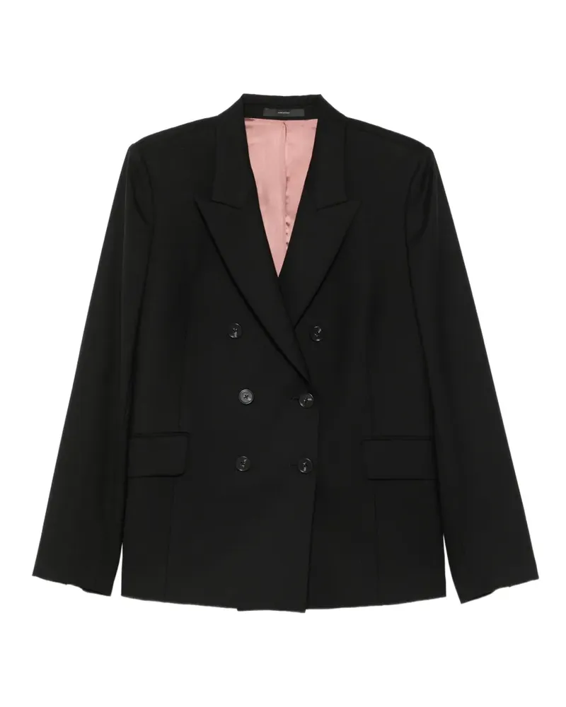 Paul Smith Doppelreihiges Sakko - Schwarz Schwarz