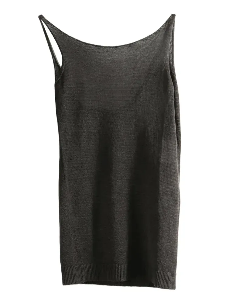 Paloma Wool Lotti asymmetric open-back mini dress - Braun Braun