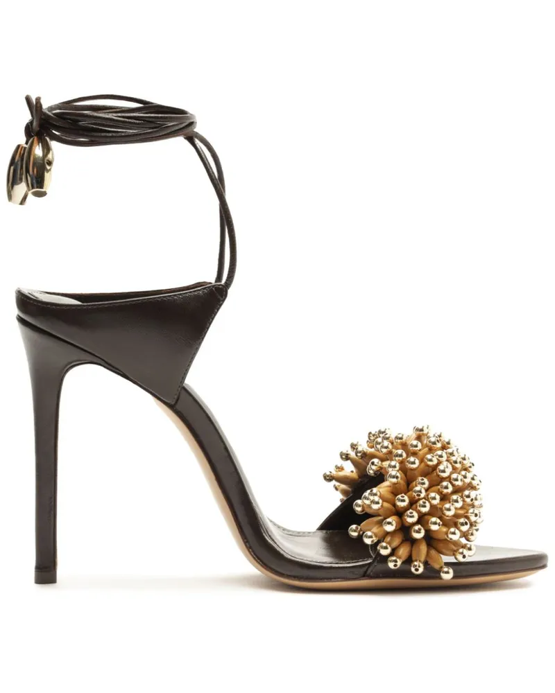 Alexandre Birman Zaya Sandalen 100mm - Braun Braun