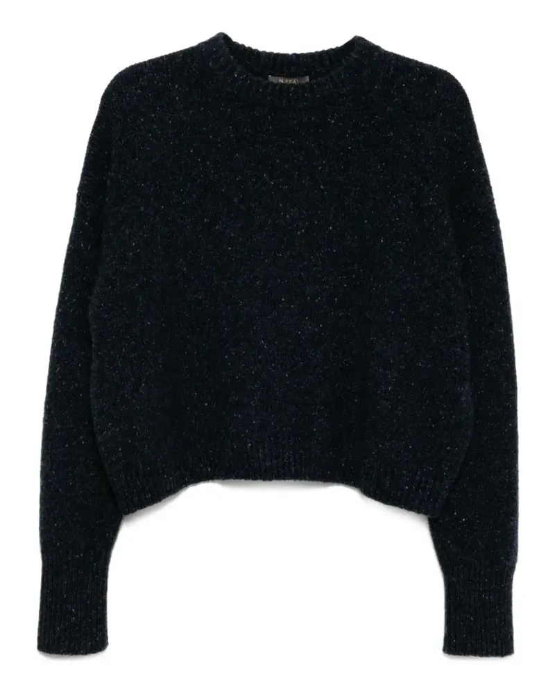 N.Peal Marl Pullover - Blau Blau