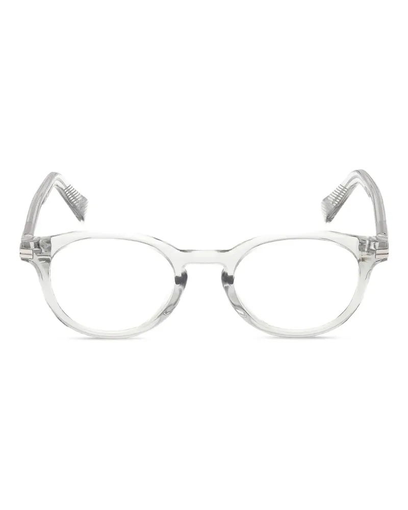 Ermenegildo Zegna round-frame glasses - Weiß Weiß