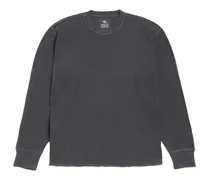 Pigment Dyed LS Thermal Pullover - Grau
