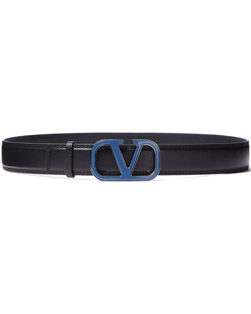 Valentino Garavani VLOGO Signature Gürtel - Schwarz Schwarz