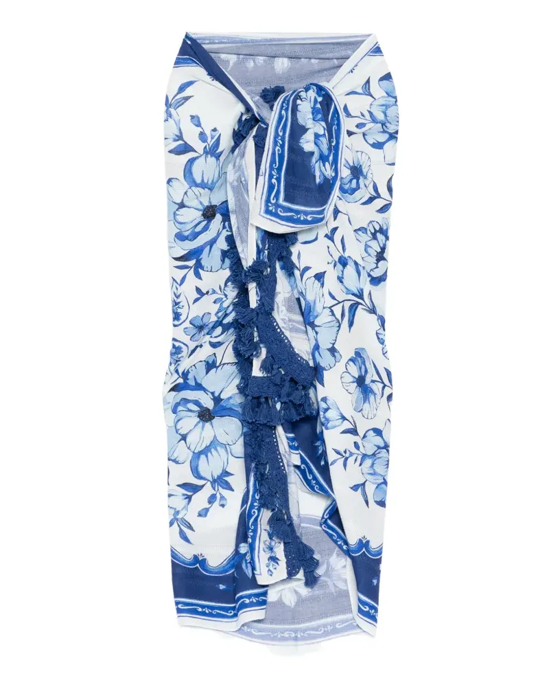 FARM Rio Sarong mit Print - Blau Blau