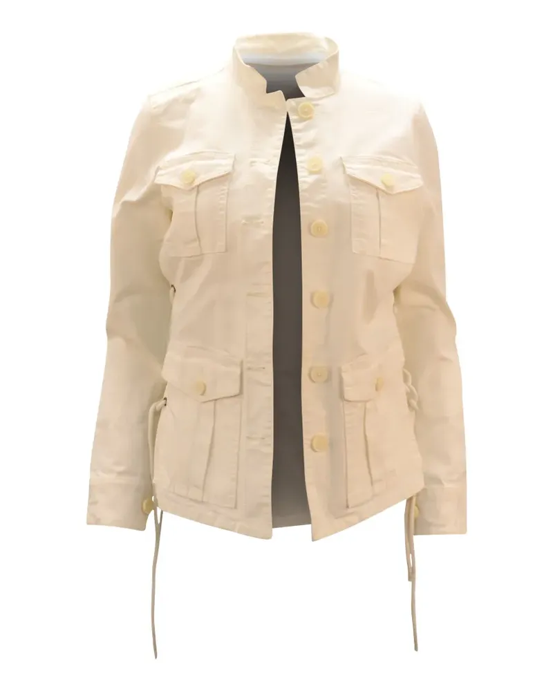 Tory Burch flap-pocket jacket - Nude Nude