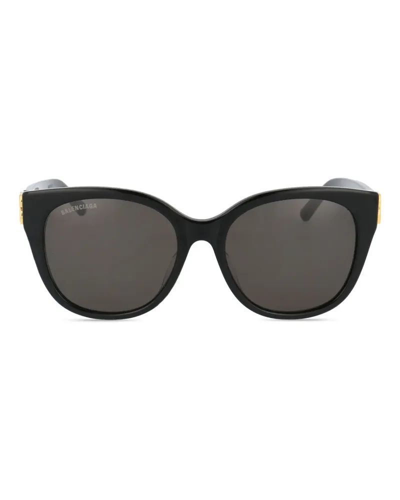 Balenciaga Cat-Eye-Sonnenbrille - Schwarz Schwarz