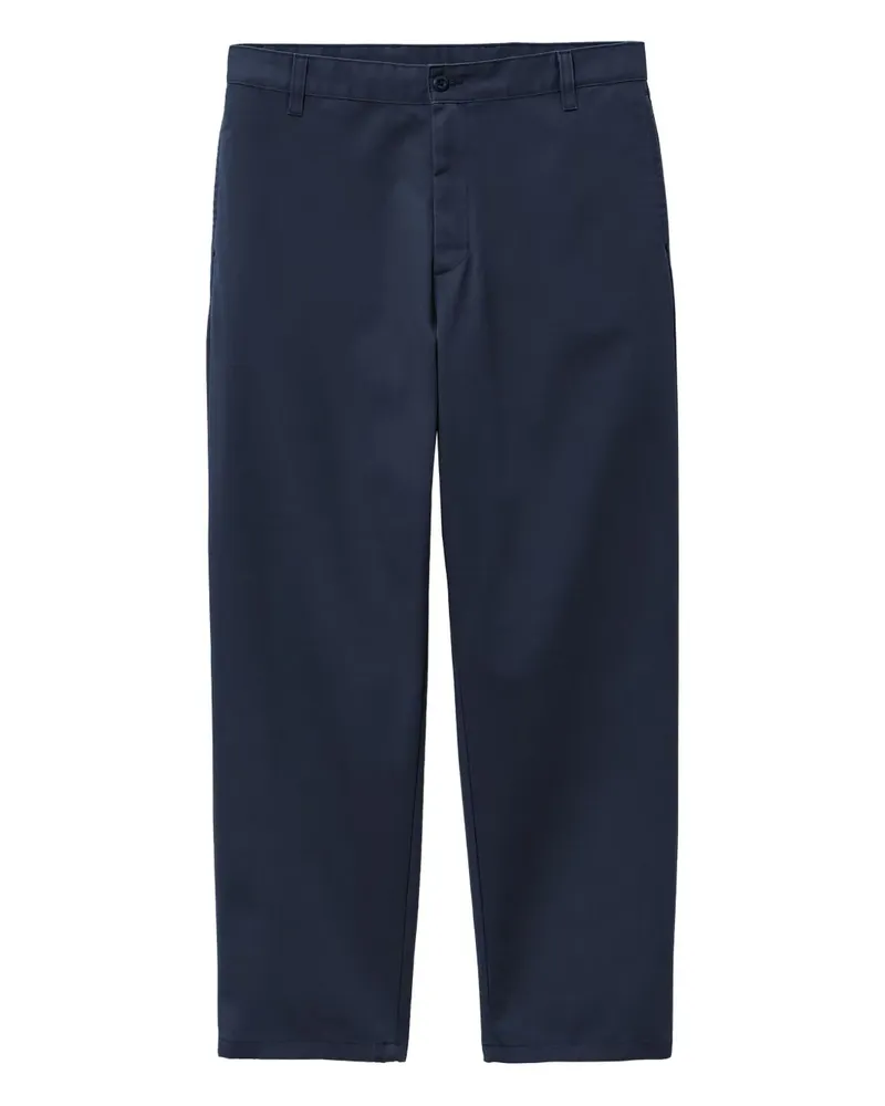 Carhartt WIP Hose mit Logo-Patch - Blau Blau