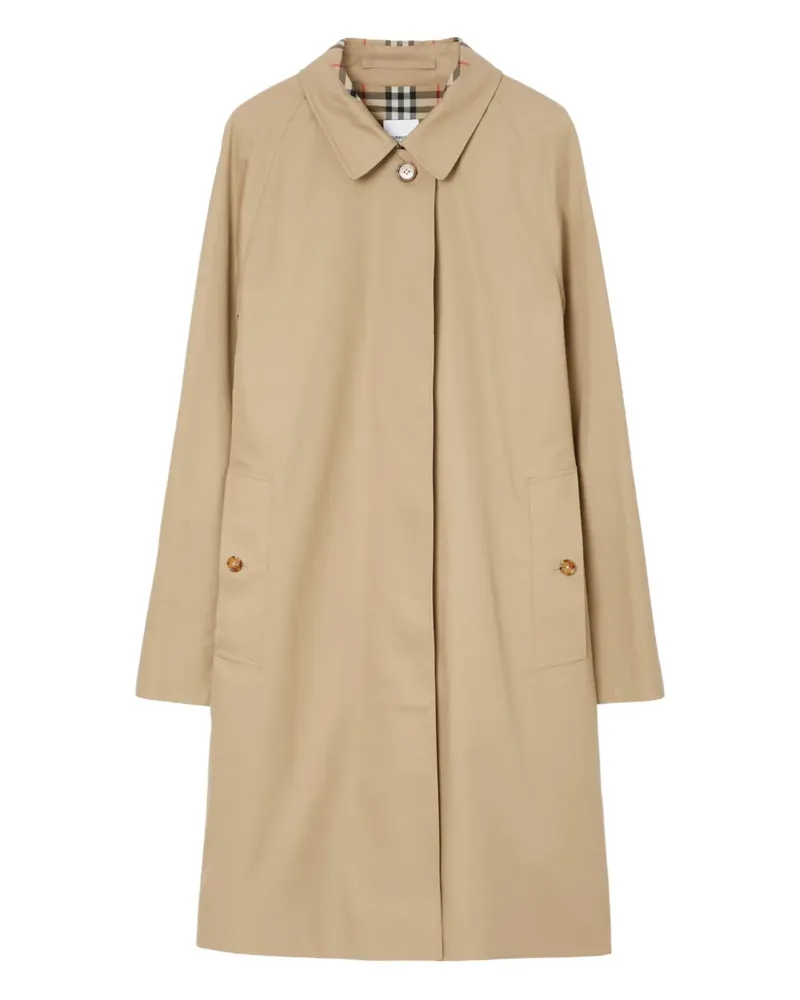 Burberry Trenchcoat mit Raglanärmeln - Nude Nude