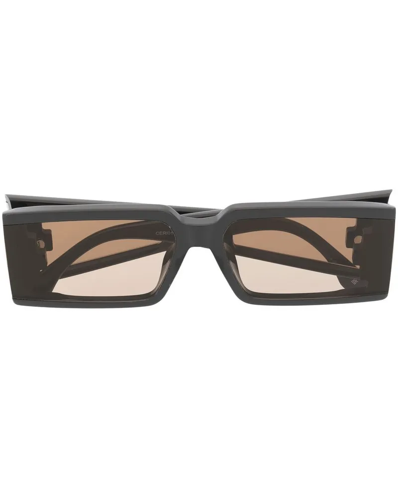 Marcelo Burlon | County of Milan Fagus Sonnenbrille mit eckigem Gestell - Grau Grau
