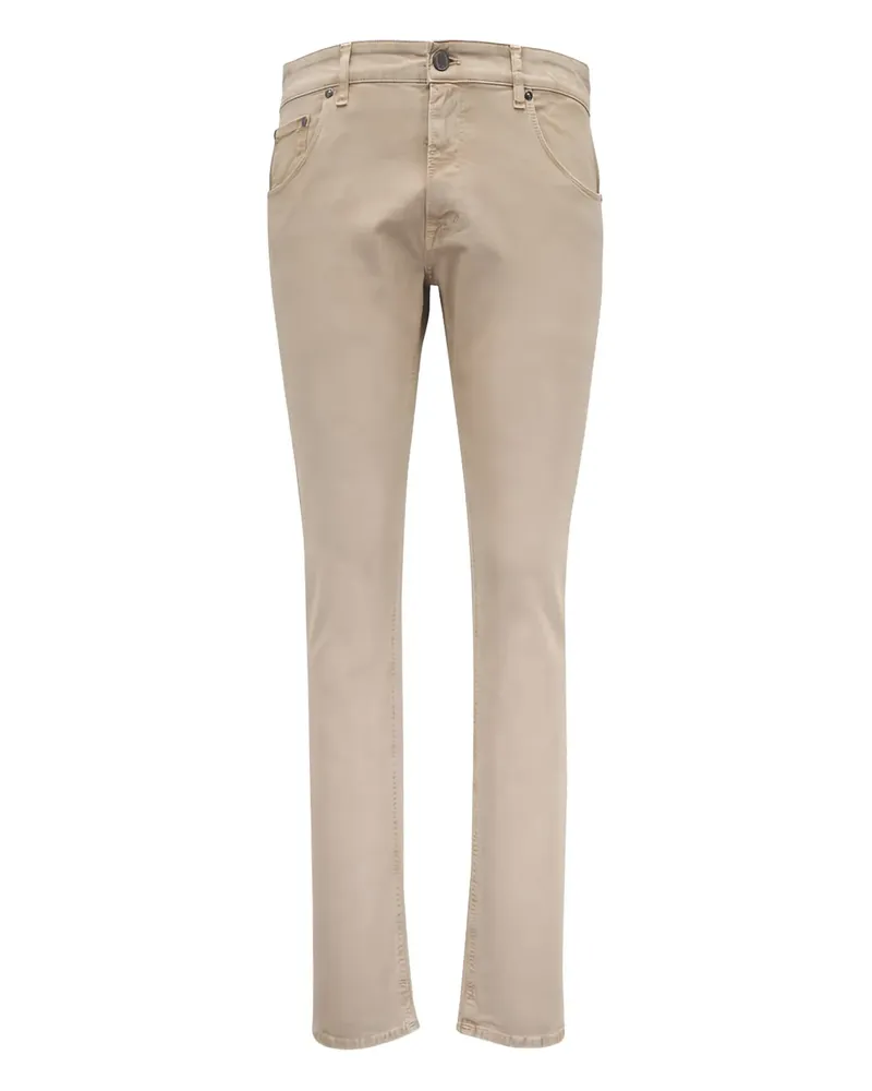 PT TORINO Jazz Hose im Five-Pocket-Design - Nude Nude