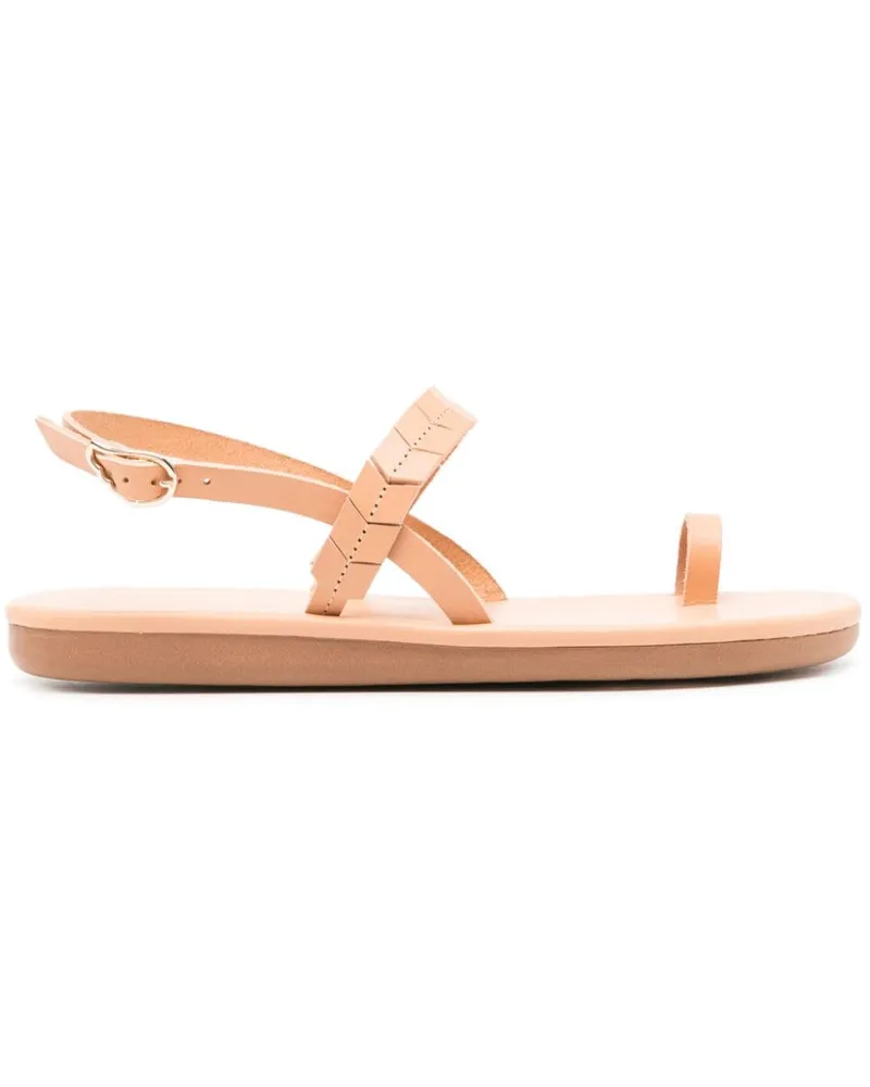 Ancient Greek Sandals Kamara Sandalen aus Leder - Braun Braun