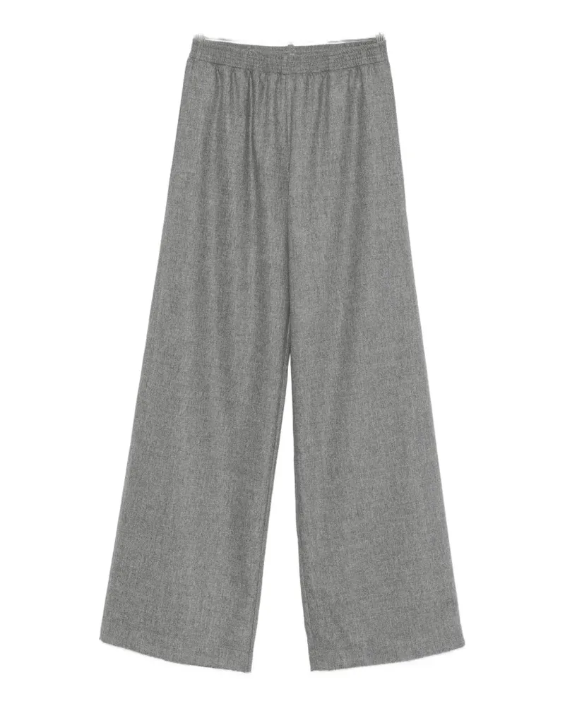 Fabiana Filippi elasticated-waist wide-leg trousers - Grau Grau