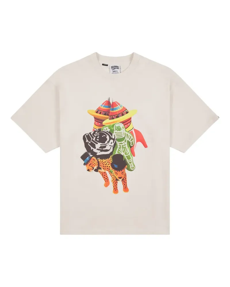 Billionaire Boys Club graphic-print T-shirt - Nude Nude