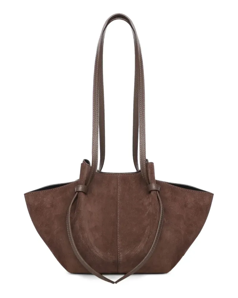 YUZEFI Große Mochi Schultertasche - Braun Braun