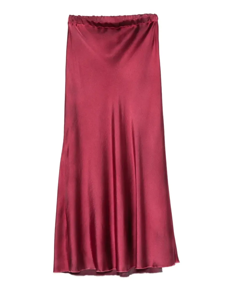 Avant Toi elasticated-waist midi skirt - Rot Rot