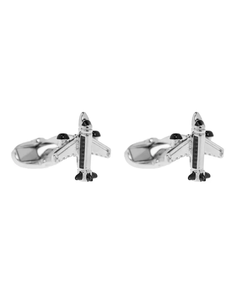 Paul Smith aeroplane cufflinks - Silber Silber